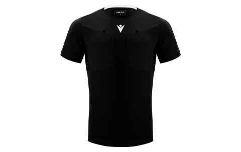 KSOL - FRISK REFEREE SHIRT BLK/WHT SS