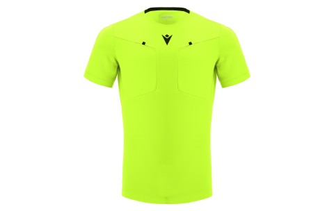 KSOL - FRISK REFEREE SHIRT NYEL/BLK SS