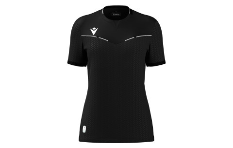 KSOL - KATERYN ECO REFEREE SHIRT SS WMN FIT BLK/NS