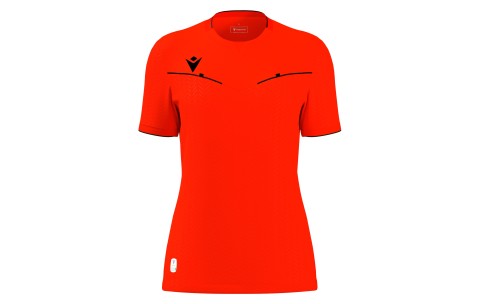 KSOL - KATERYN ECO REFEREE SHIRT SS WMN FIT NRED/NS