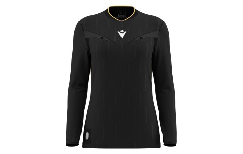 KSOL - TESS ECO WMN REFEREE SHIRT LS BLK/GLD