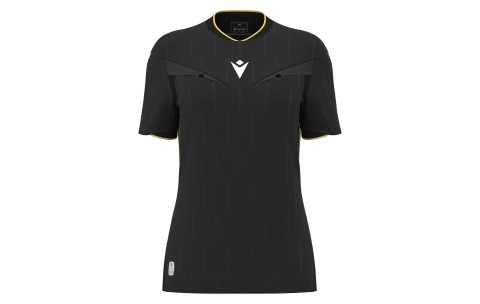 KSOL - TESS ECO WMN REFEREE SHIRT SS BLK/GLD