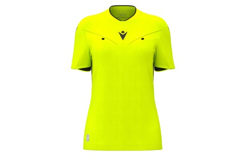 KSOL - TESS ECO WMN REFEREE SHIRT SS NYEL/BLK