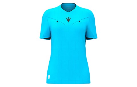 KSOL - TESS ECO WMN REFEREE SHIRT SS NSKY/BLK